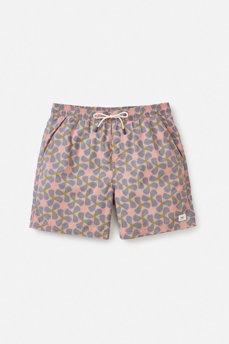 Katin Iris Volley Swim Trunks in Rose