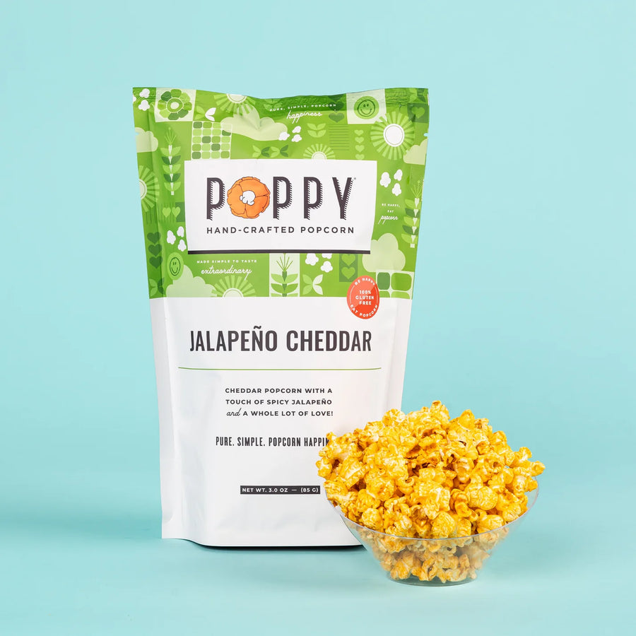 Poppy Popcorn Jalapeno Cheddar