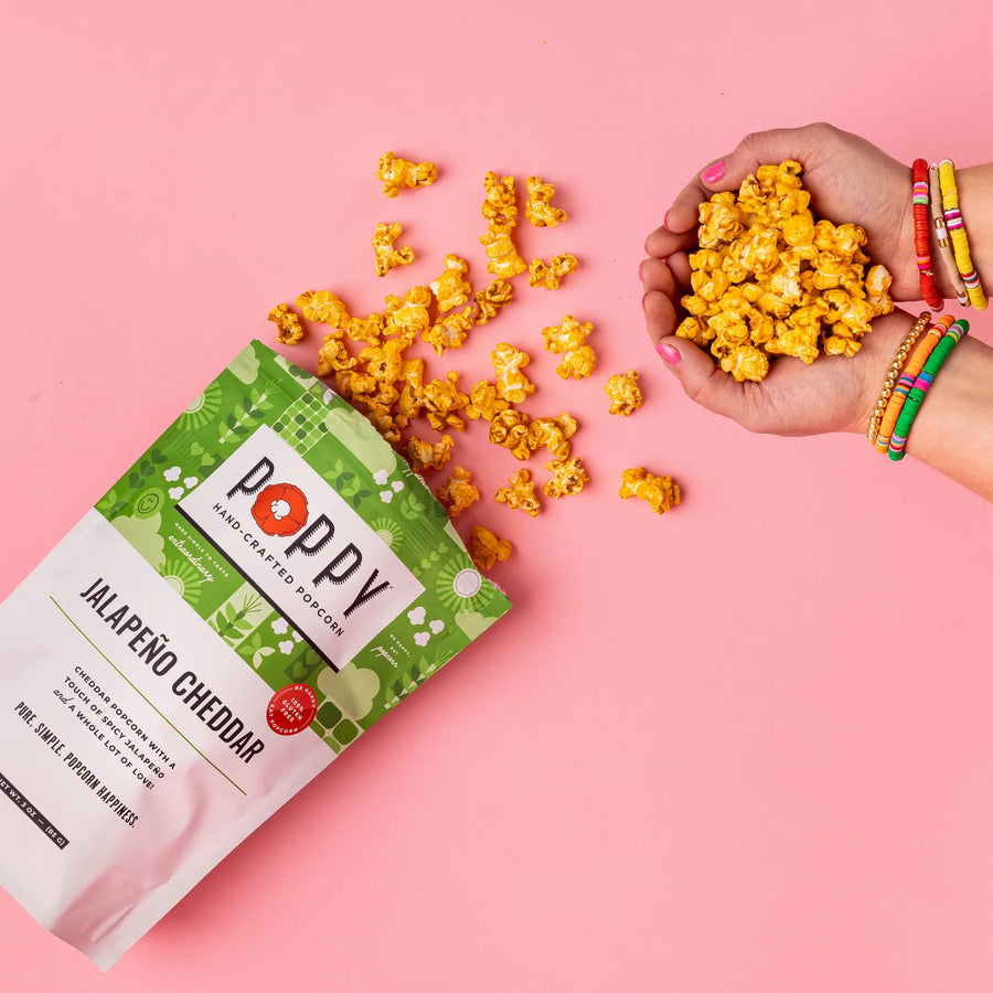 Poppy Popcorn Jalapeno Cheddar