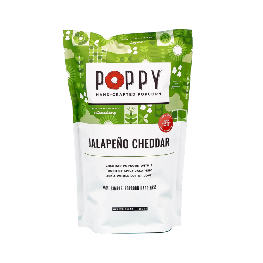 Poppy Popcorn Jalapeno Cheddar