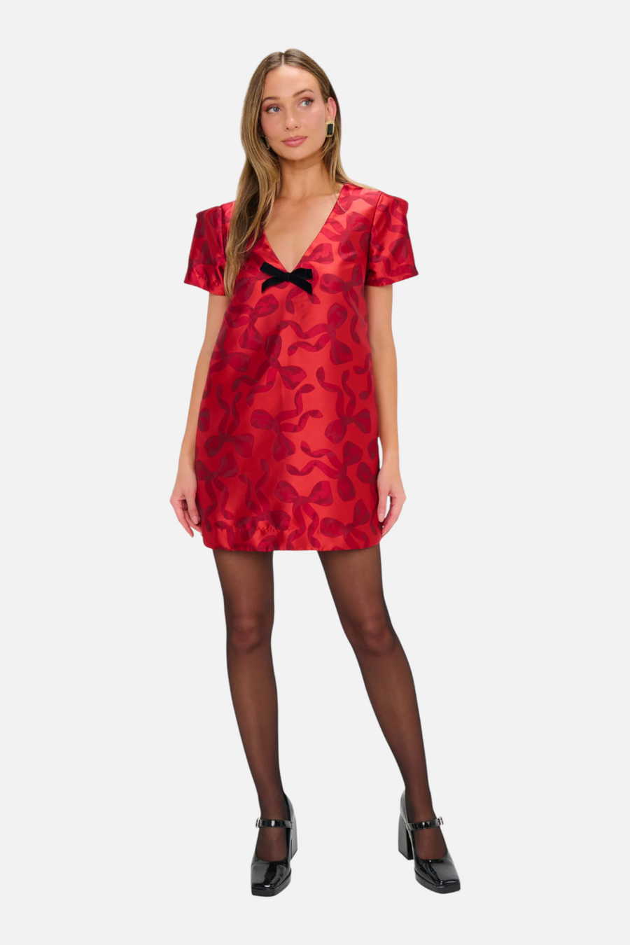 Show Me Your Mumu Jeanette Dress in Bow What Fun