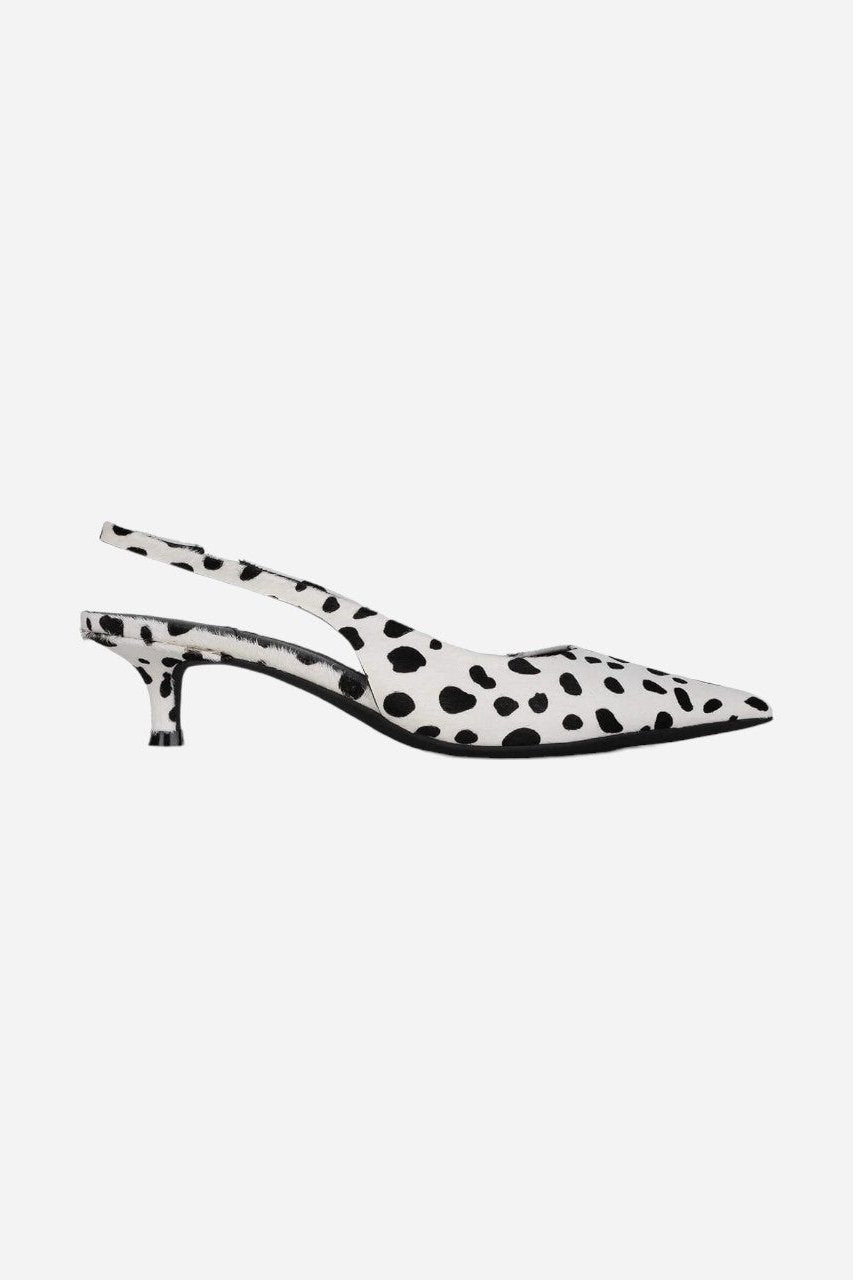 Jeffery Campbell Persona- F2 Black/White Dalmation