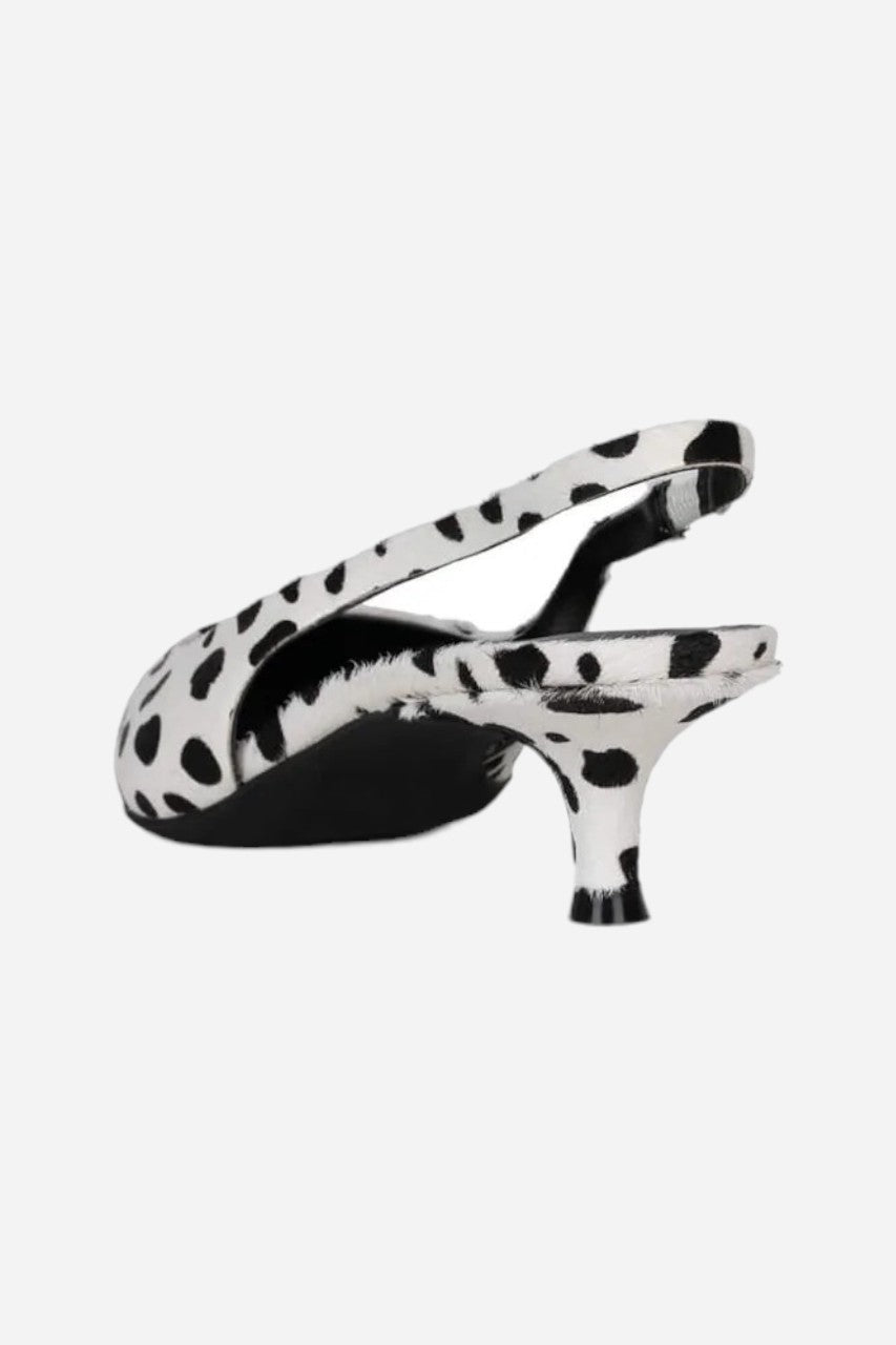 Jeffery Campbell Persona- F2 Black/White Dalmation