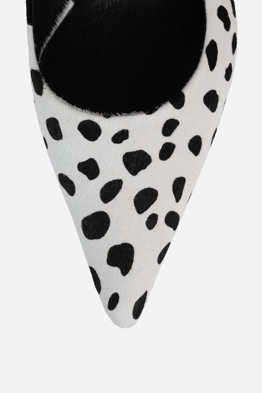 Jeffery Campbell Persona- F2 Black/White Dalmation