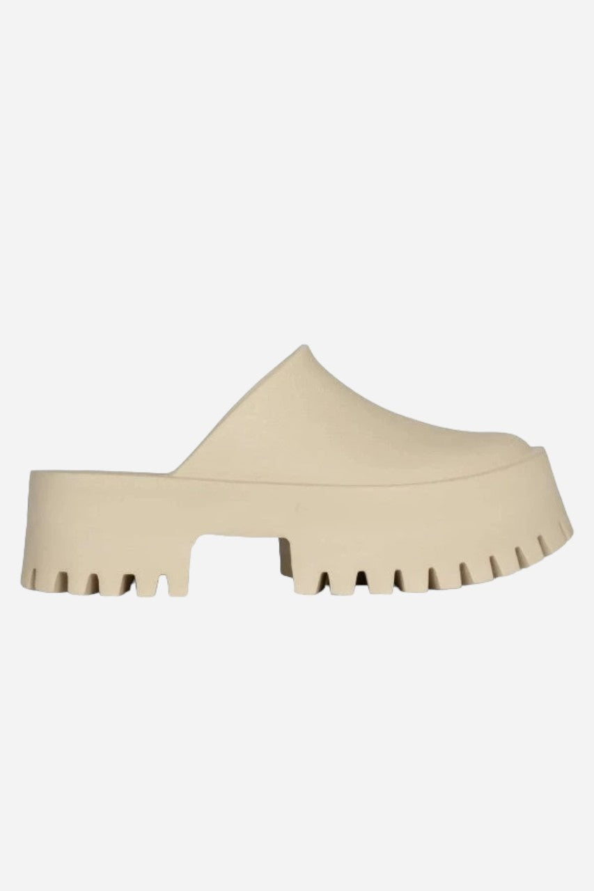 Jeffrey Campbell Beige Clogge in Sea Salt