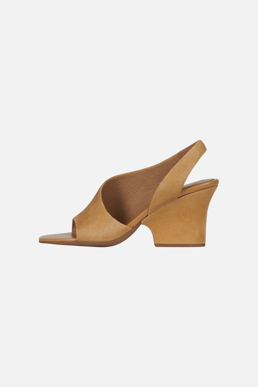 Jeffrey Campbell Pastiche Heel in Camel Suede