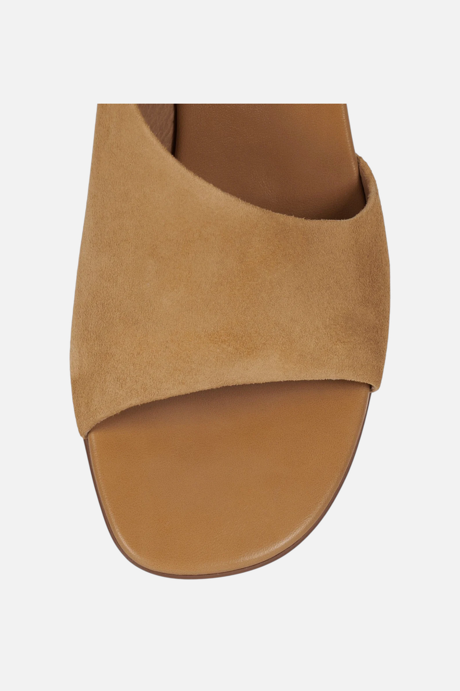 Jeffrey Campbell Pastiche Heel in Camel Suede