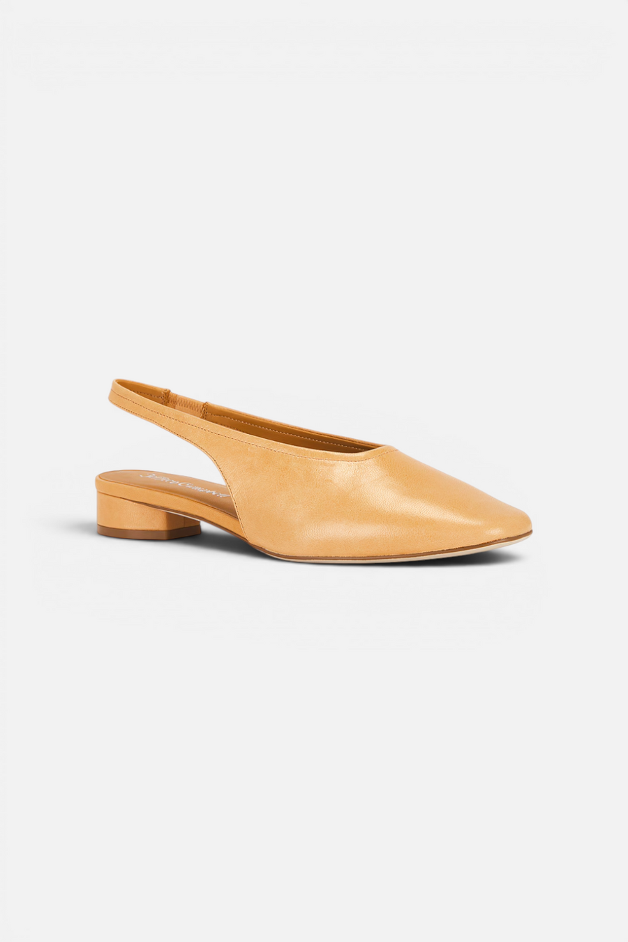 Jeffrey Campbell Trustee Slingback Flat in Light Beige