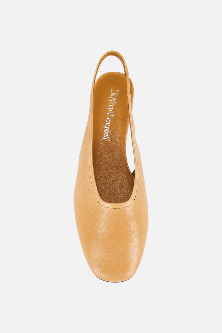 Jeffrey Campbell Trustee Slingback Flat in Light Beige