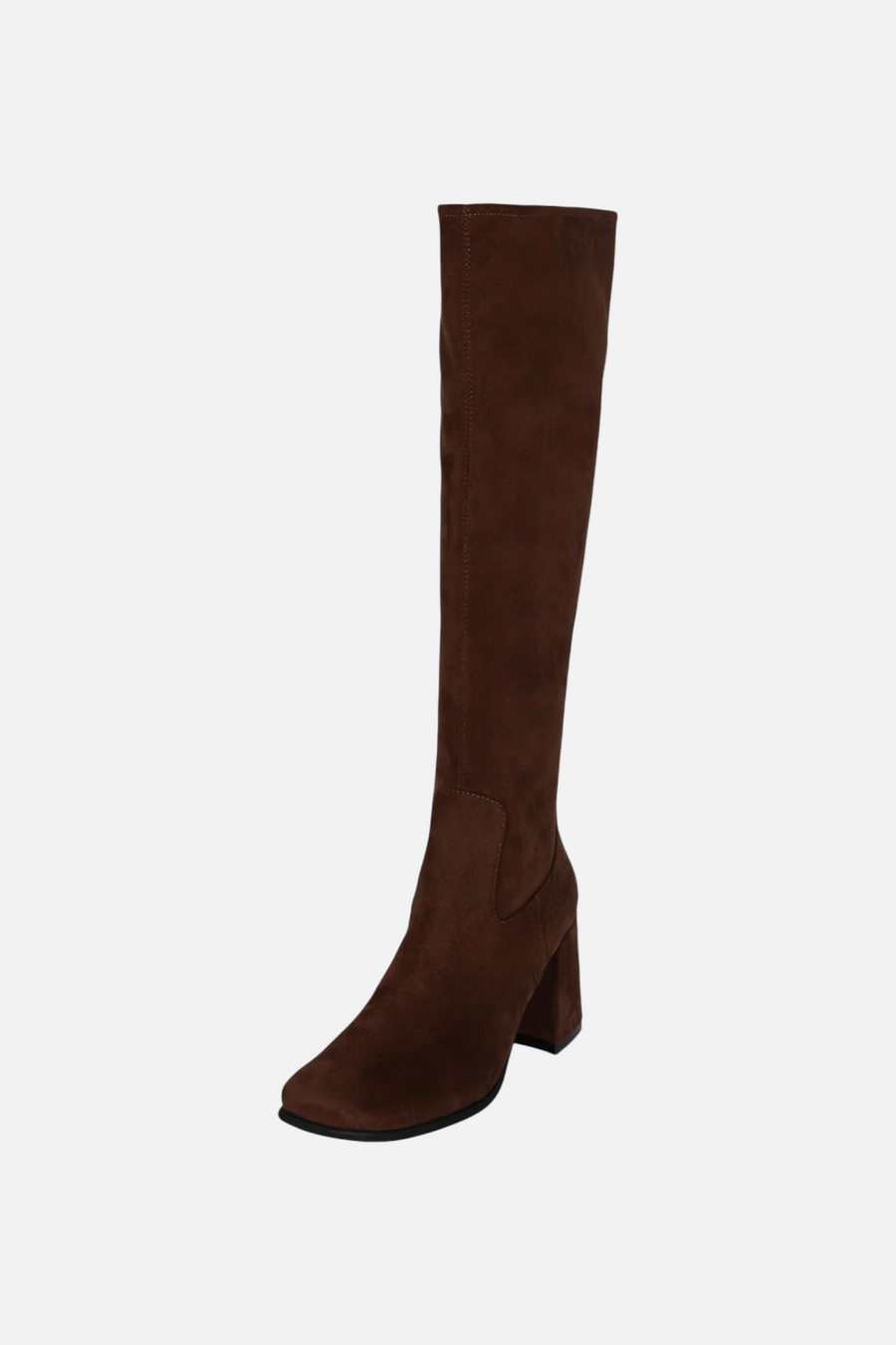 Jeffrey Campbell Women's Hotlava-K2 Boot in Chestnut Brown