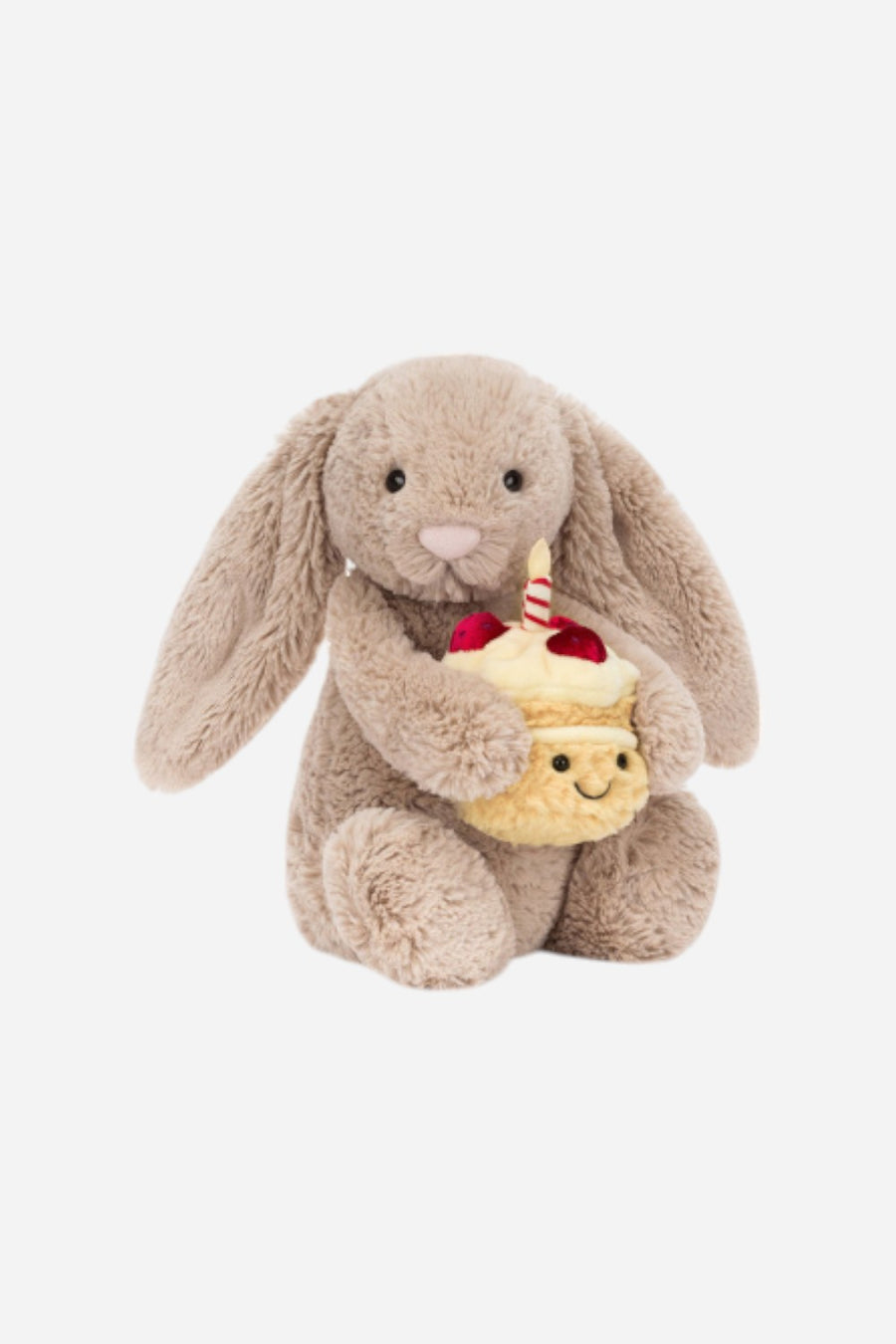 Jellycat Bashful Beige Bunny 'Birthday'