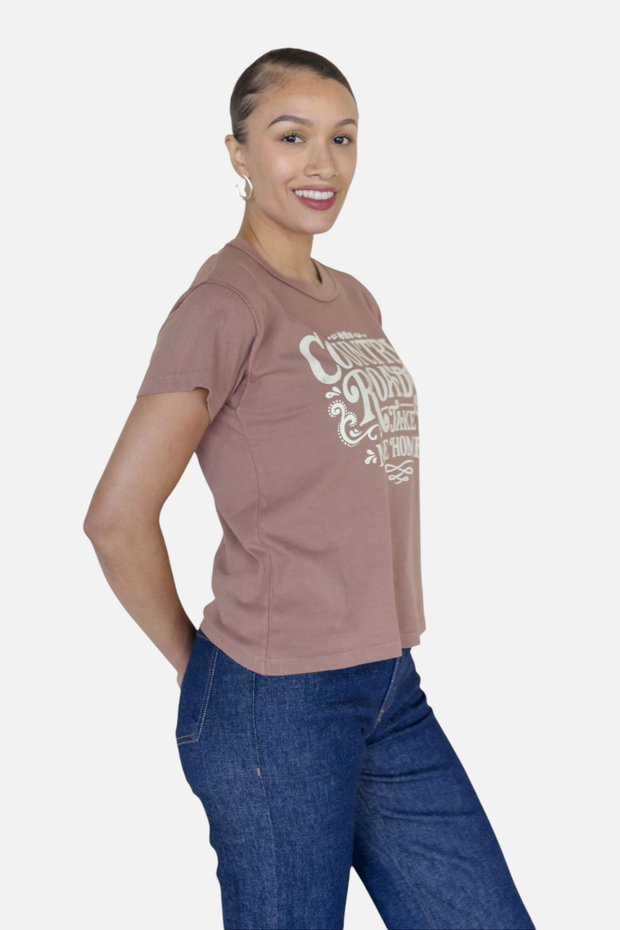 Daydreamer LA John Denver Country Road Reverse GF Tee