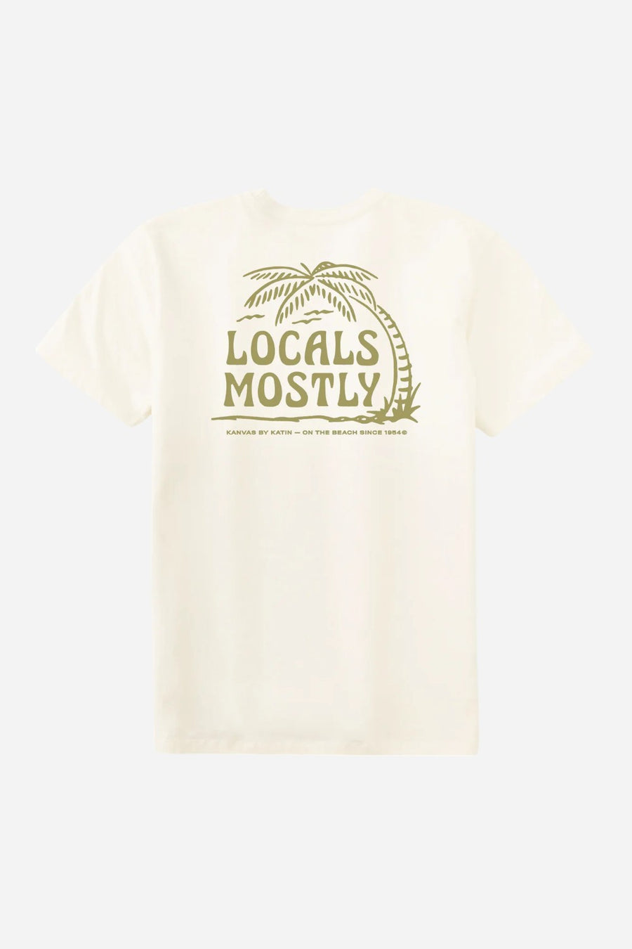 Katin Locals Tee in Vintage White