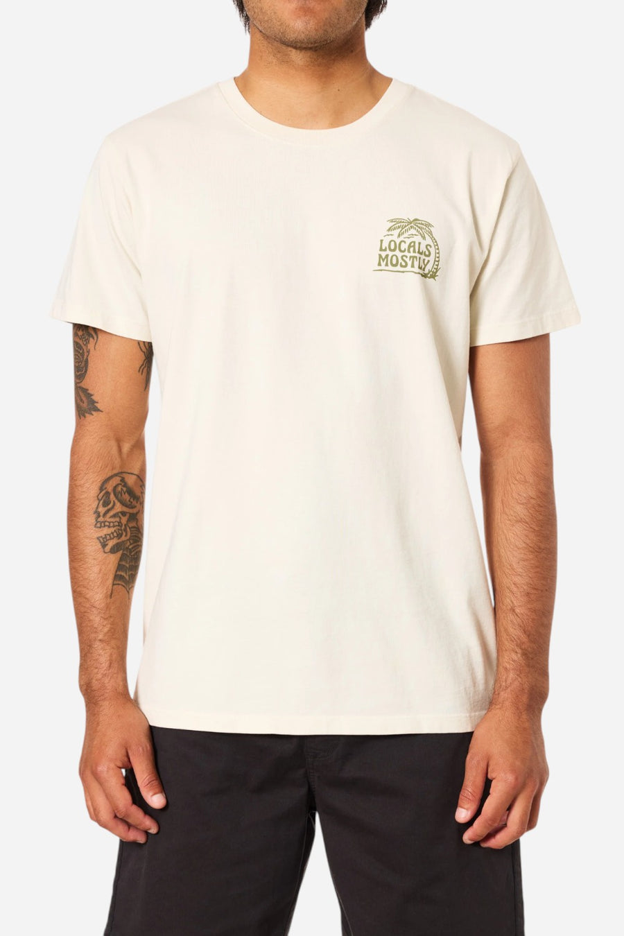 Katin Locals Tee in Vintage White