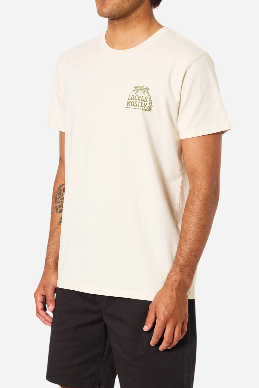 Katin Locals Tee in Vintage White