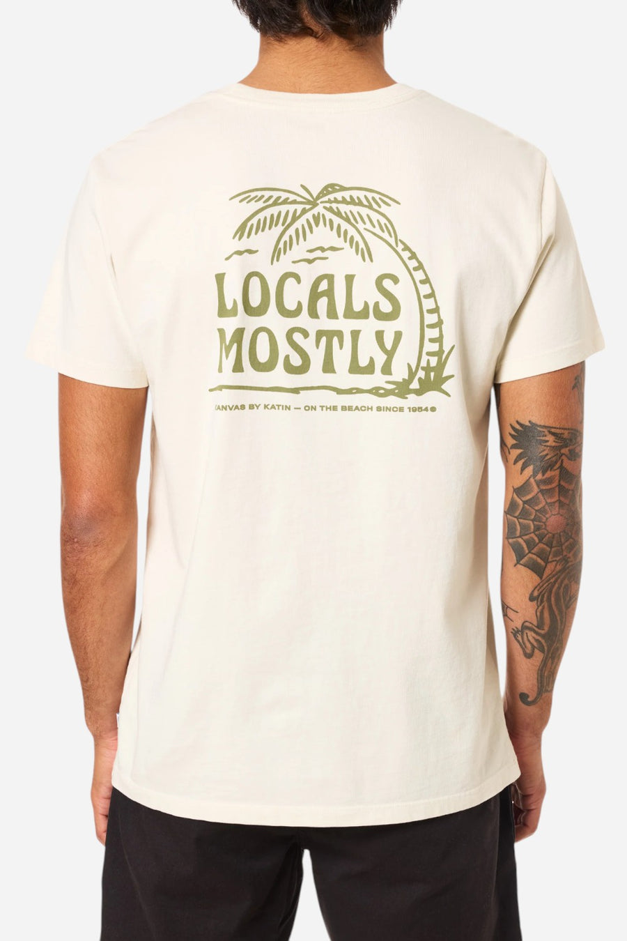 Katin Locals Tee in Vintage White