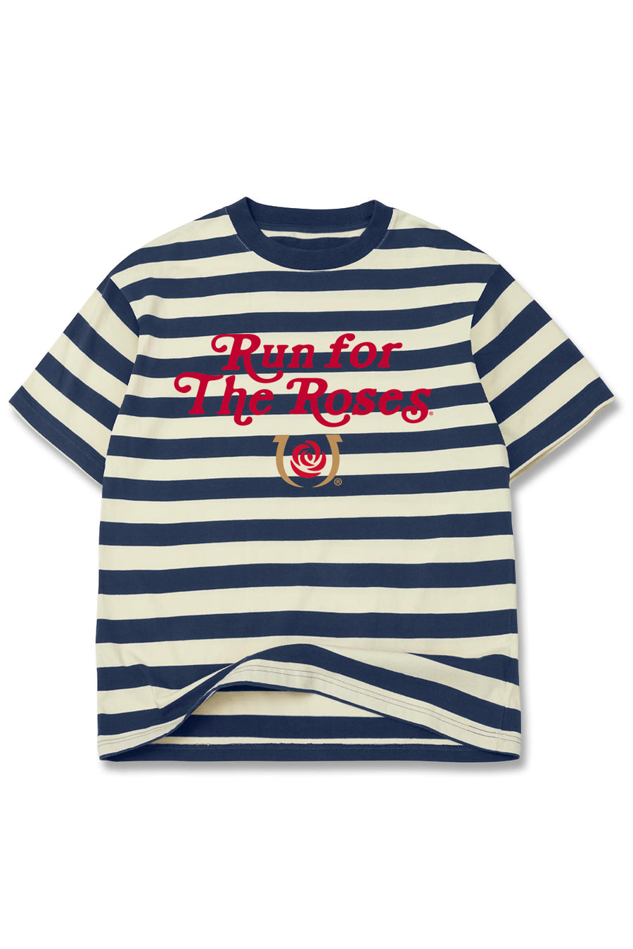 Kentucky Derby 152 Run For The Roses Striped Tee