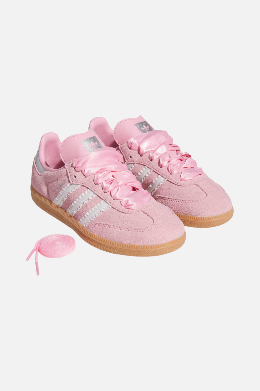 Adidas Little Kids Samba OG Sneaker in Light Pink