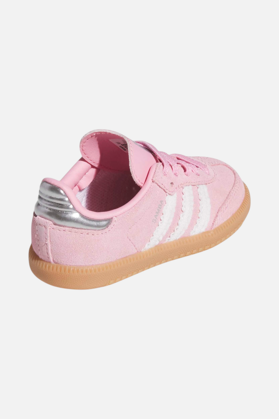 Adidas Samba OG Baby/Toddler Comfort Closure Elastic Lace Sneaker in Light Pink