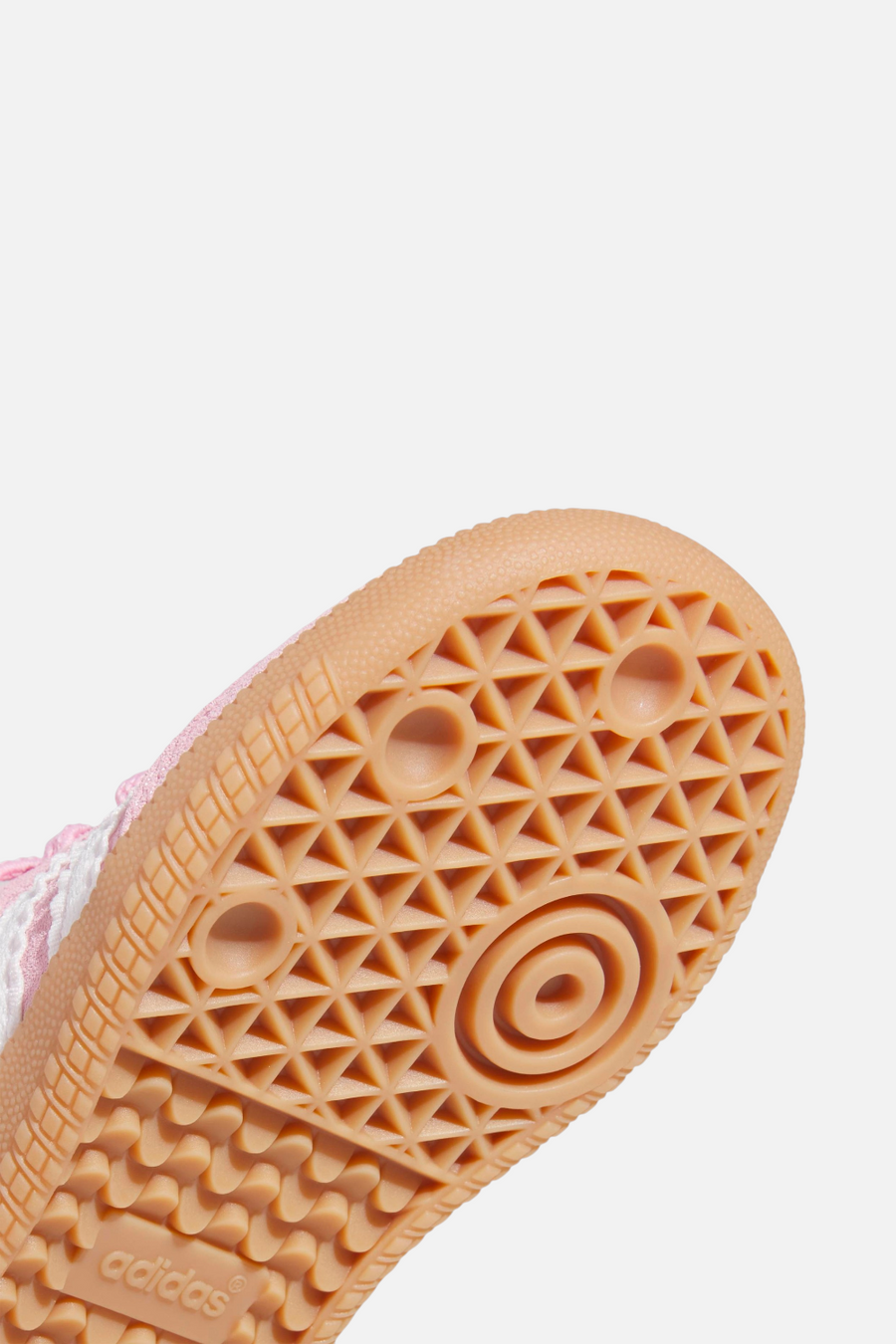 Adidas Samba OG Baby/Toddler Comfort Closure Elastic Lace Sneaker in Light Pink