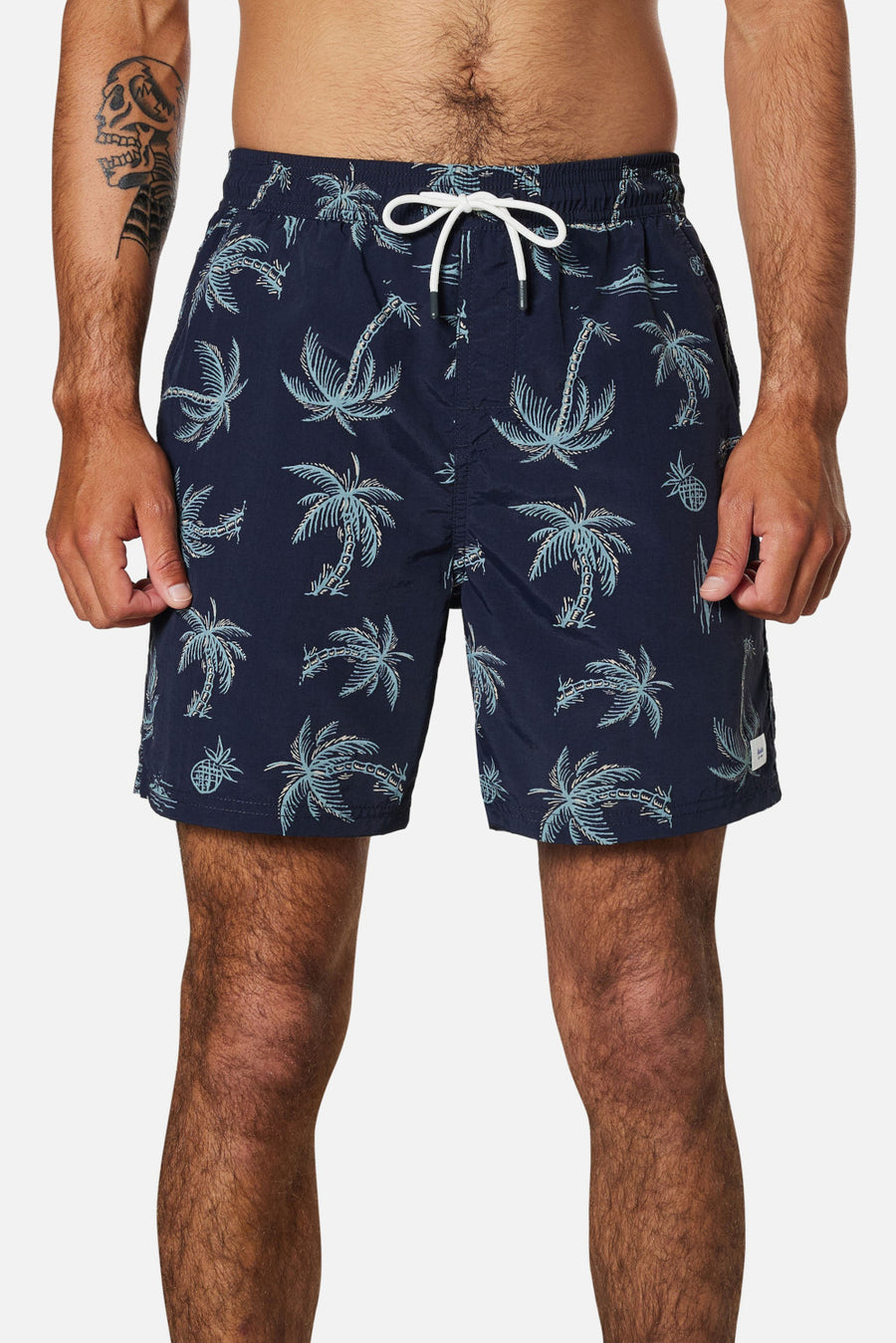 Katin Kingston Volley Swim Trunks in Black