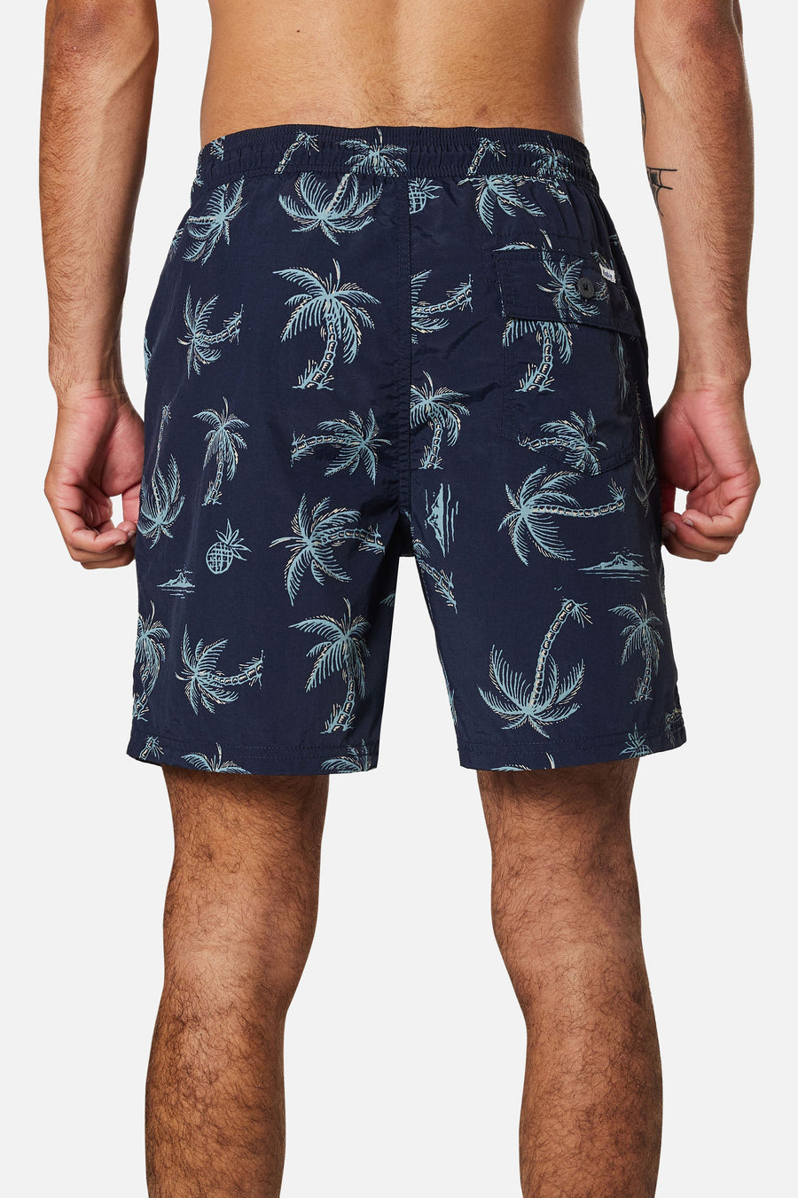 Katin Kingston Volley Swim Trunks in Black