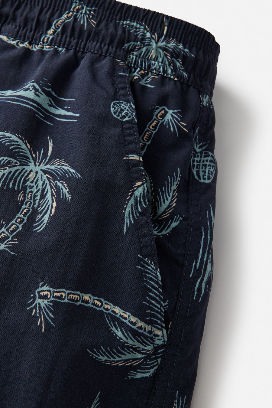 Katin Kingston Volley Swim Trunks in Black
