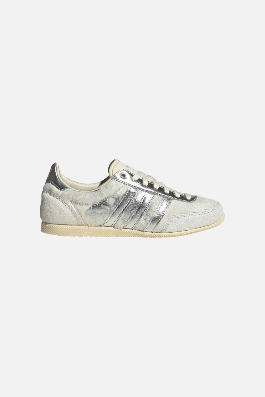 Adidas Japan women's sneaker in Cream White and Silver — alternate view 5