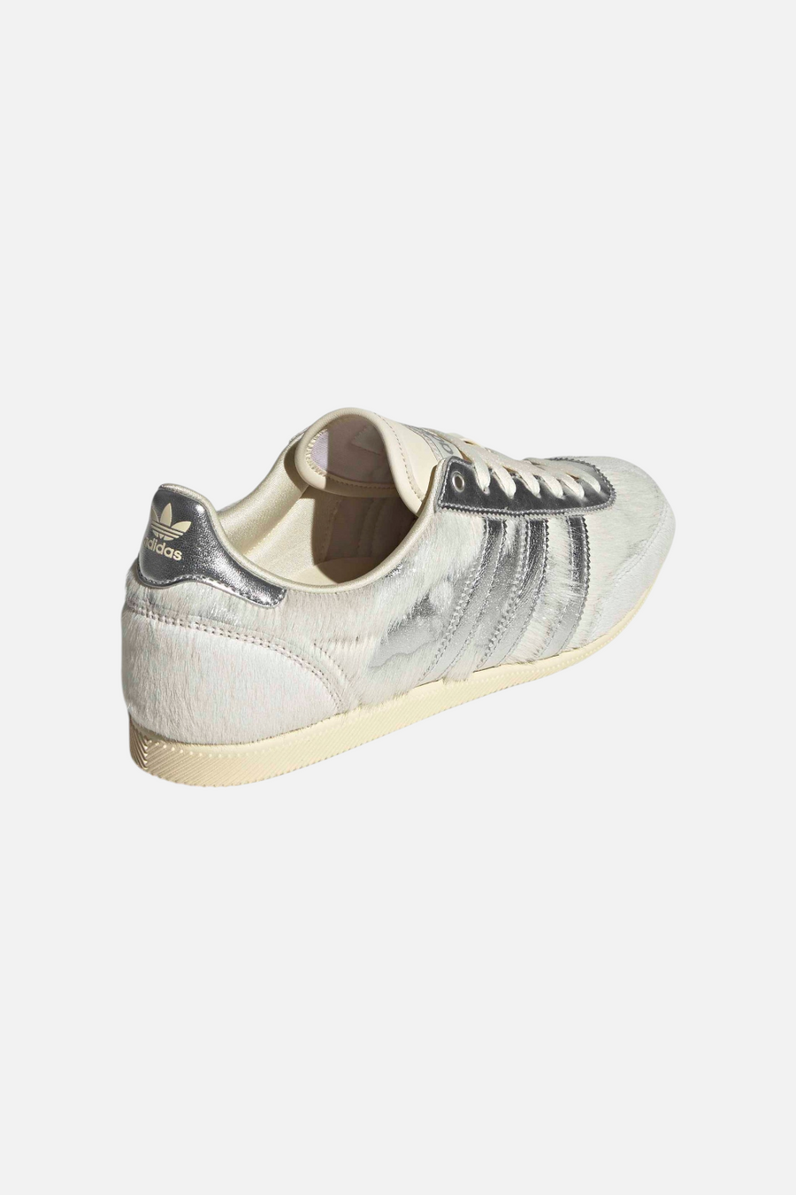 Adidas Japan women's sneaker in Cream White and Silver — alternate view 9