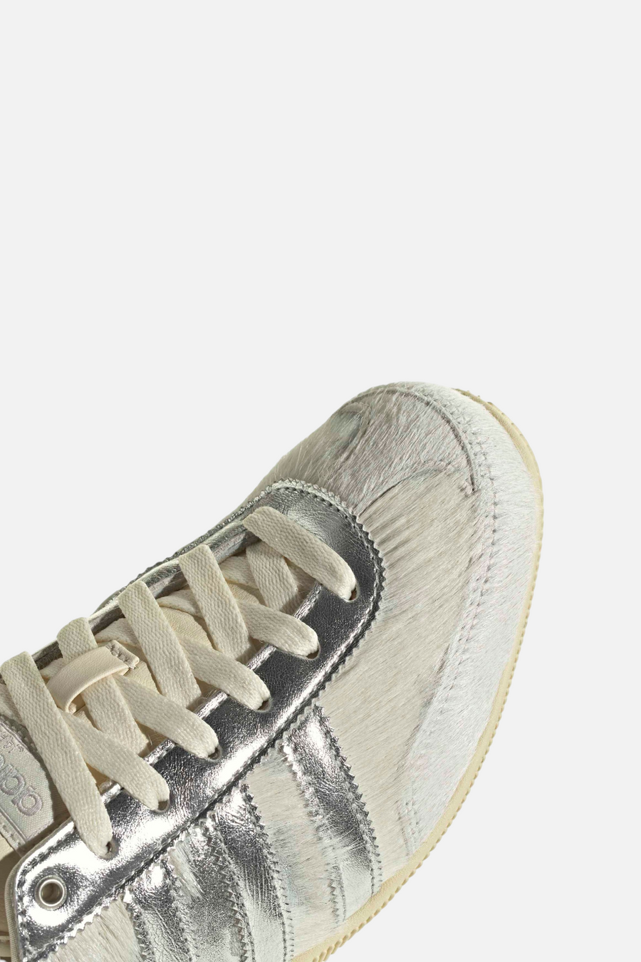 Adidas Japan women's sneaker in Cream White and Silver — alternate view 10