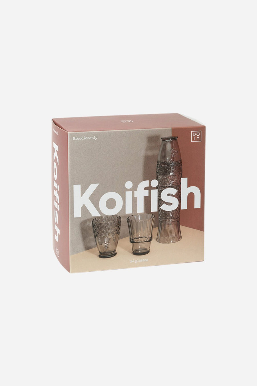 Koifish Stackable Glasses in Warm - Set of 4