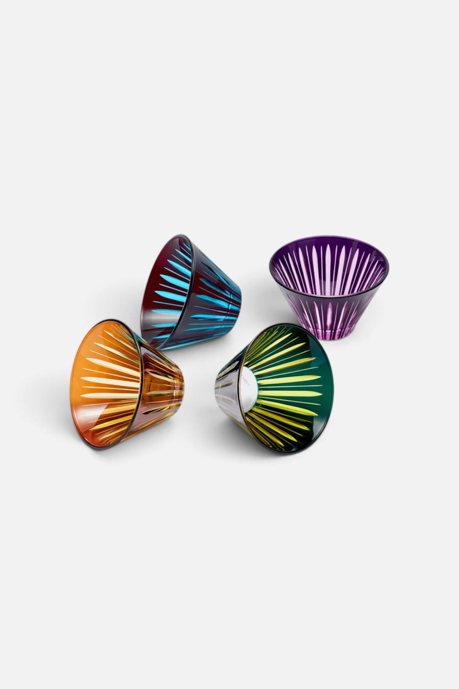 L'Objet Prism Condiment Bowl, Assorted Set of 4