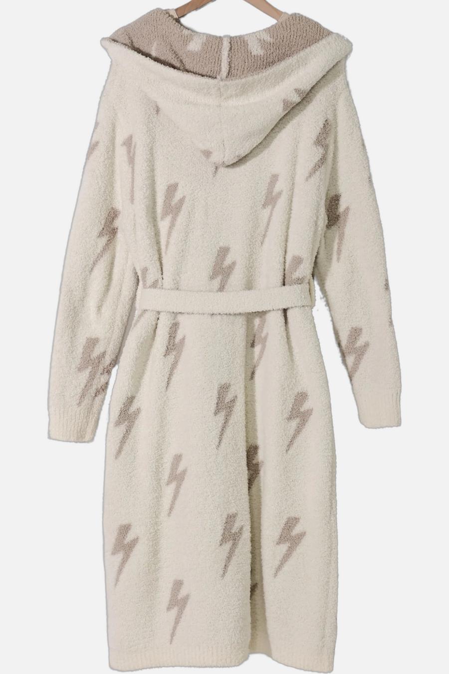 Local Beach Lightning Bolt Robe in Sand
