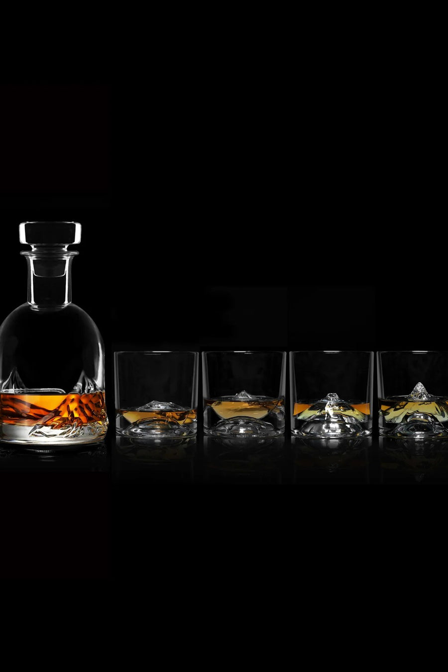 Liiton Luxury Crystal Whiskey Peaks Set