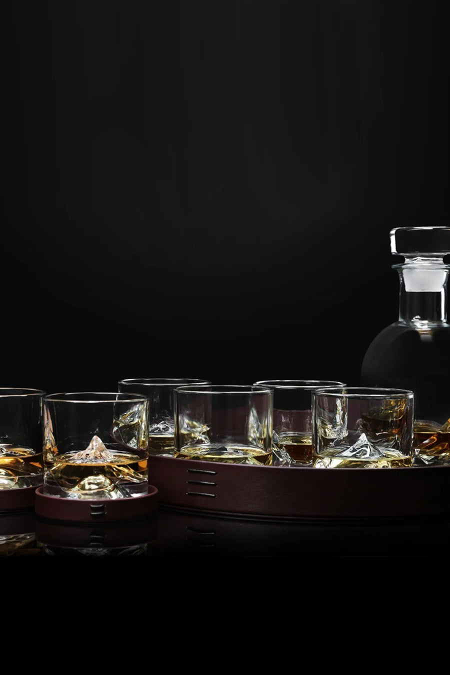 Liiton Luxury Crystal Whiskey Peaks Set