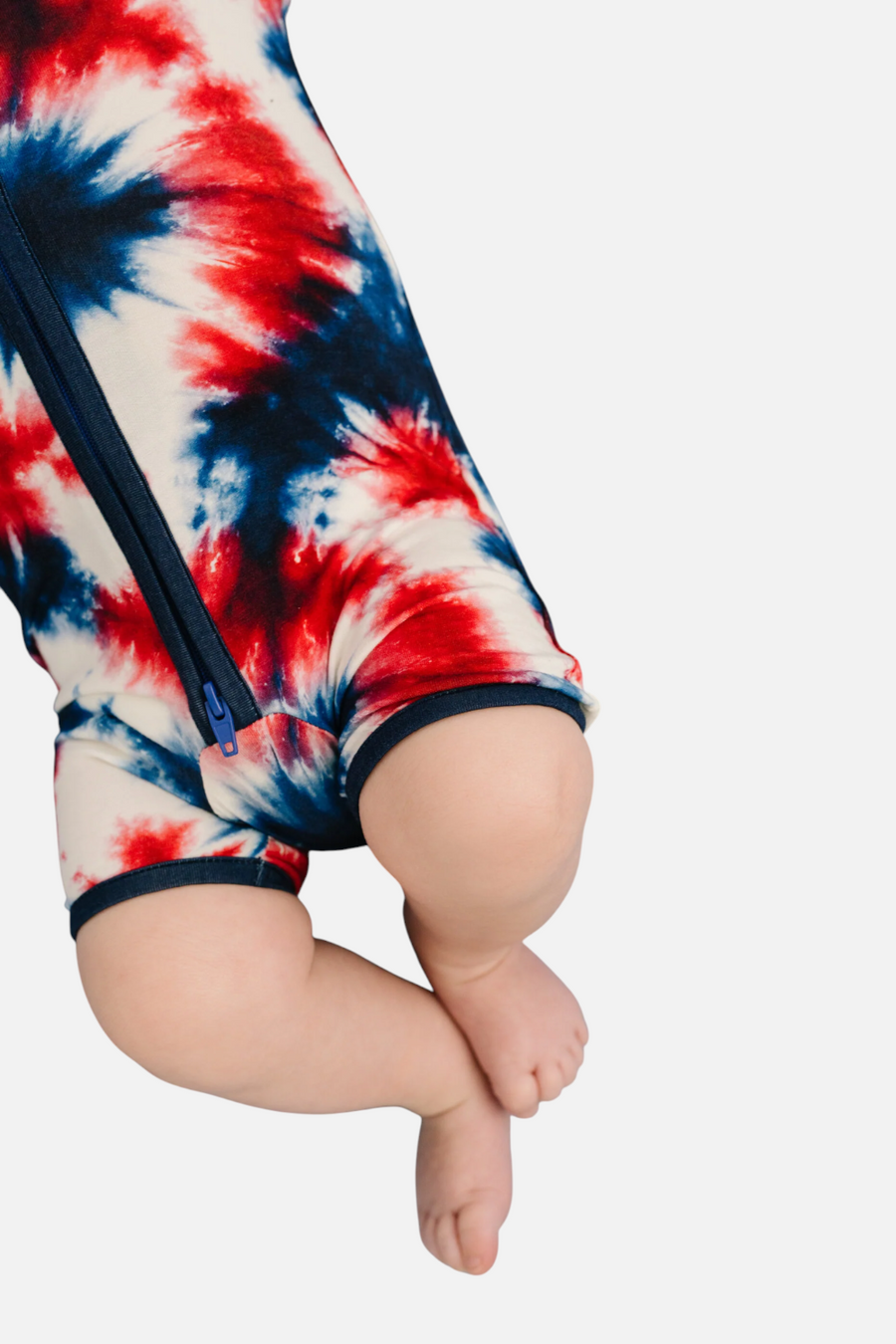 Little One Shop Firecracker Tie Dye Shortie Romper
