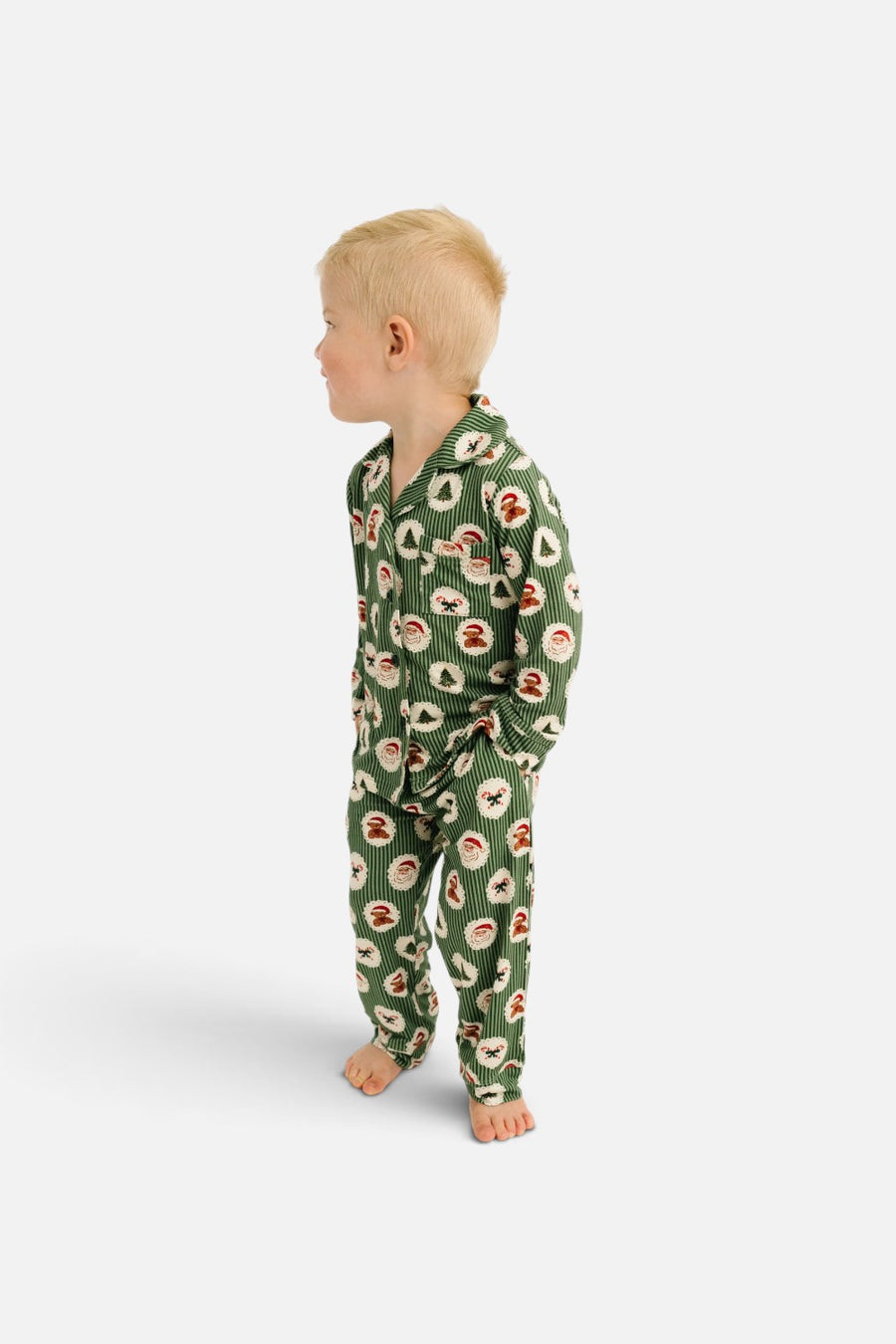 Little One Shop Holiday Heirloom Button Up Set