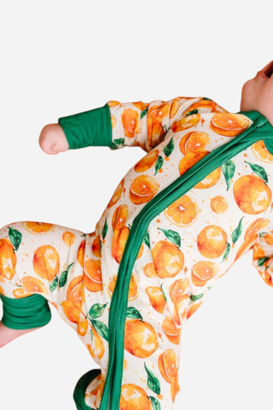Little One Shop Orange Splash Bamboo Sleeper