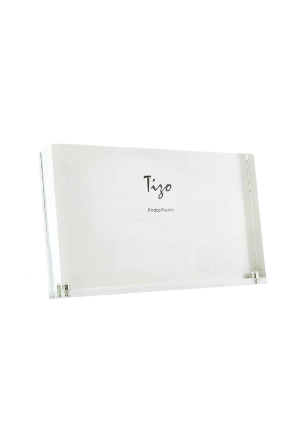 Tizo Lucite Easel Back Frame - Clear Back Horizontal 7x5