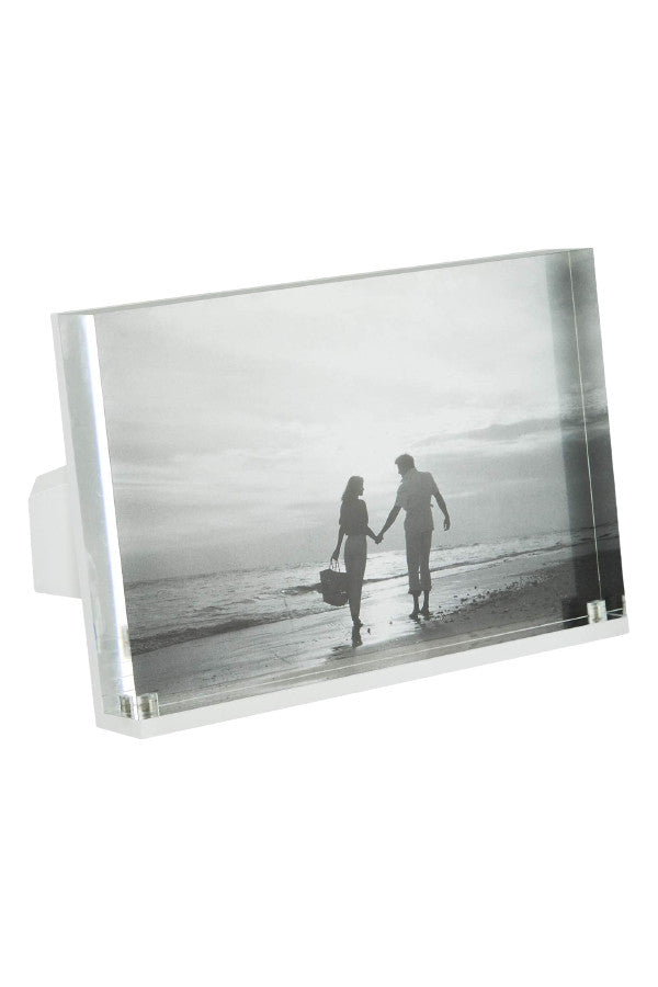 Tizo Lucite Easel Back Frame - Clear Back Horizontal 7x5