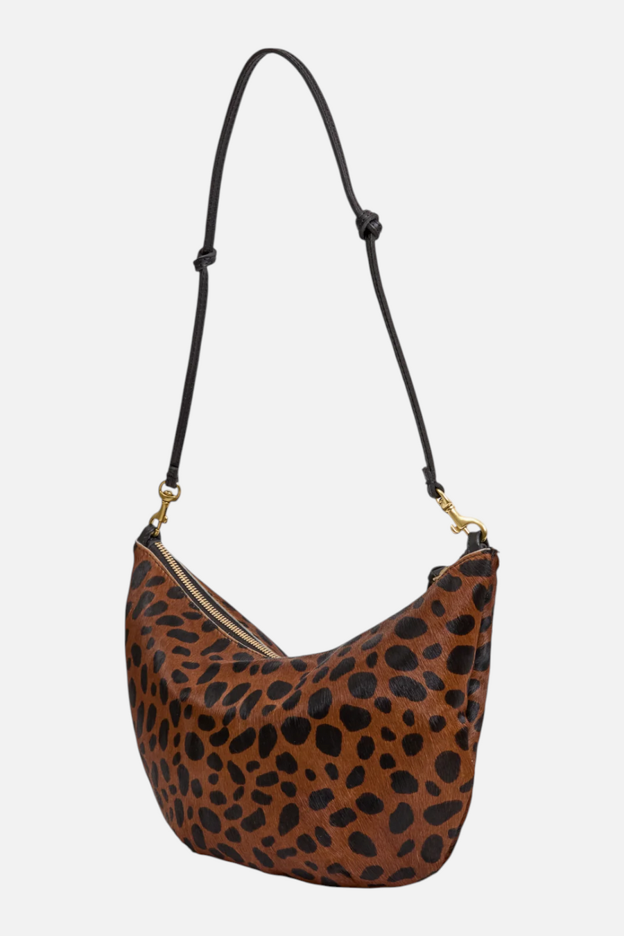 Clare V Lune in Tan Leopard