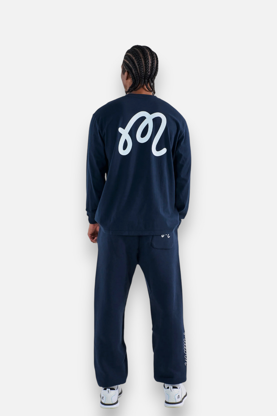 Malbon Gorse Cooper Tee in Navy