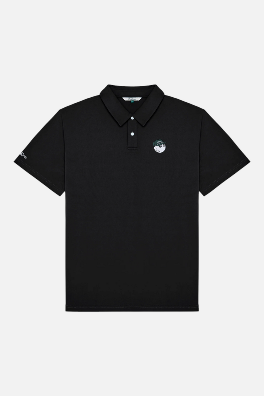 Malbon Golf Fairway Baldwin Polo in Black