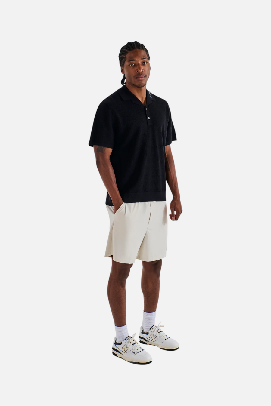 Malbon Golf Scooter Coolcore Shorts in Sand
