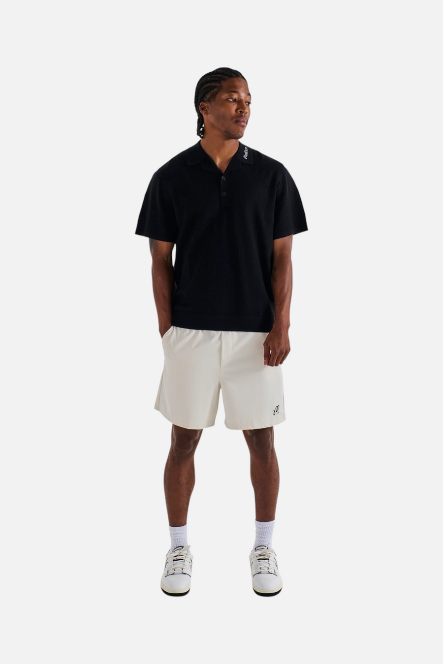 Malbon Golf Scooter Coolcore Shorts in Sand