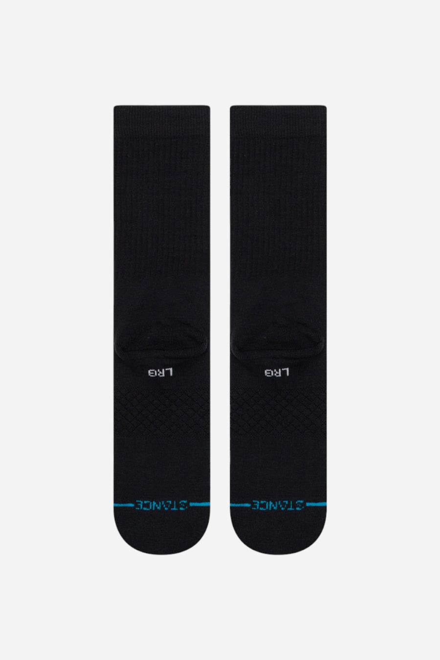 Stance Icon Crew Socks in Black/White