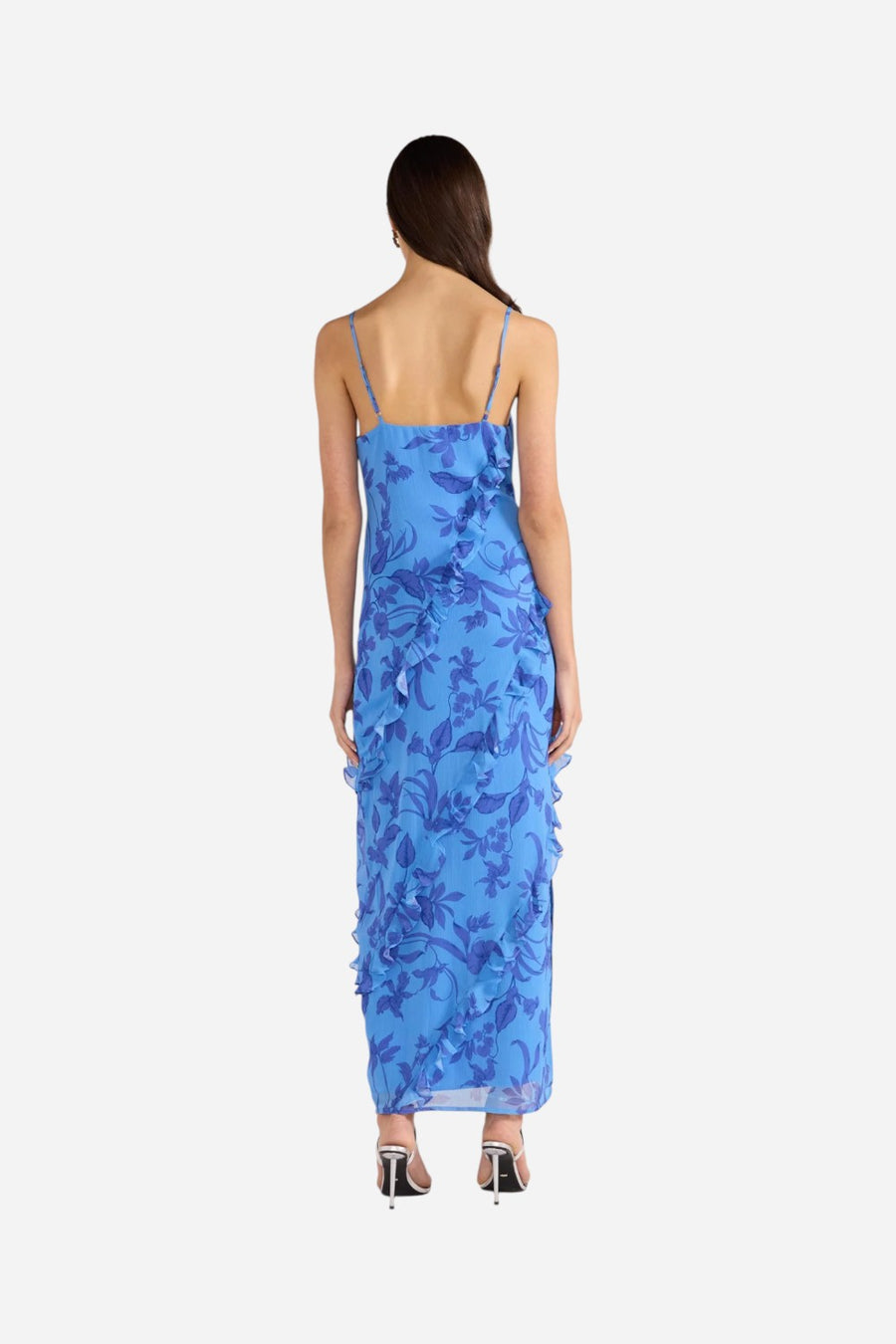 MINKPINK Jeanne Ruffle Maxi Dress