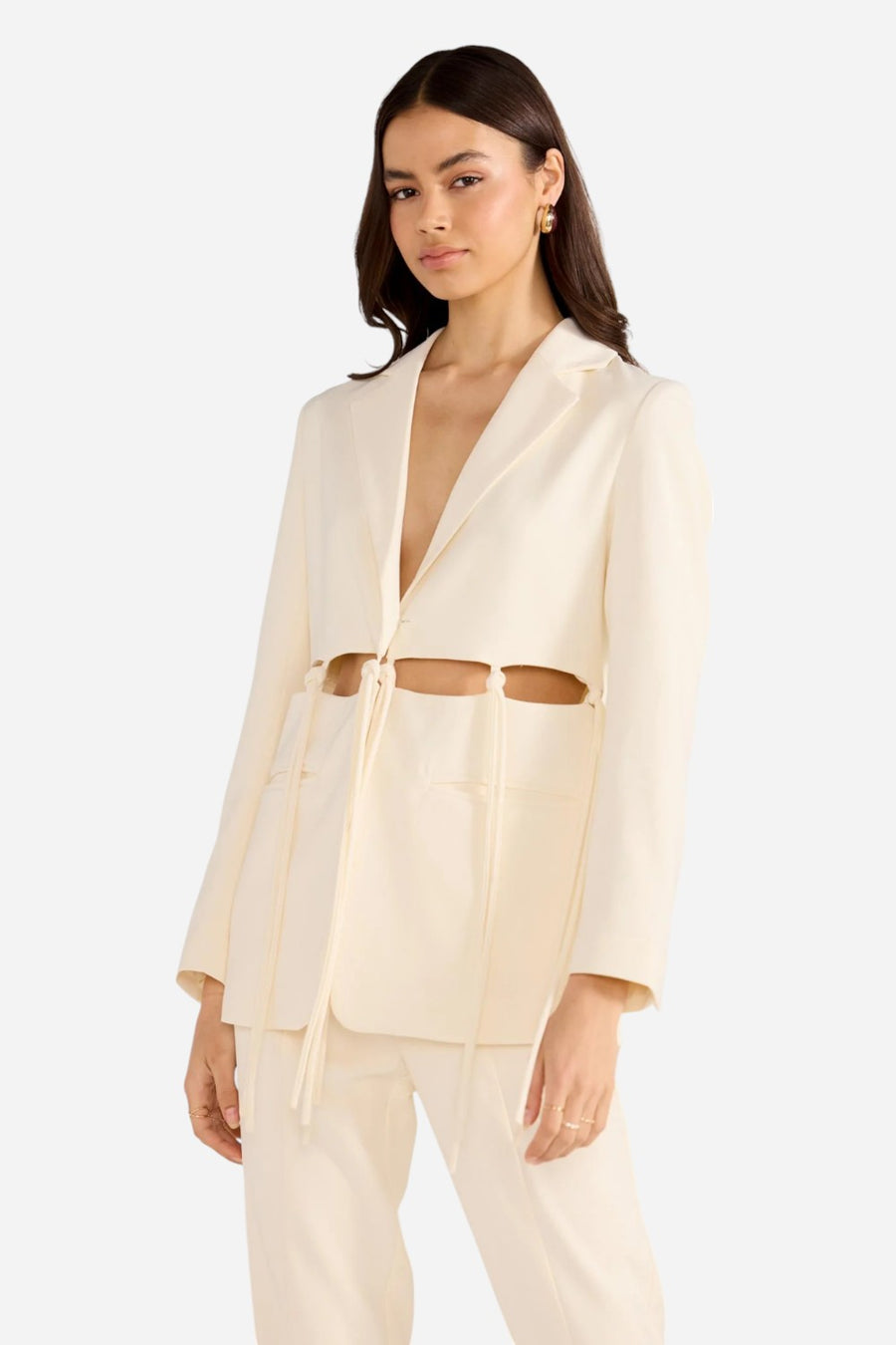 MINKPINK Maeve Tie Blazer