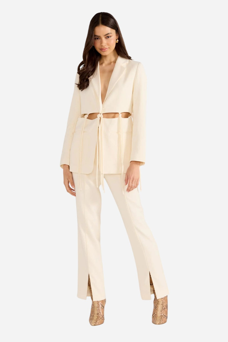MINKPINK Maeve Tie Blazer