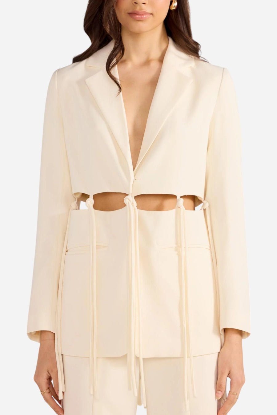 MINKPINK Maeve Tie Blazer